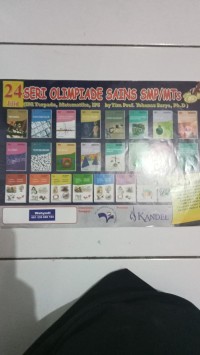Image of 24 Seri Olimpiade Sains SMP/MTs