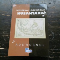 Image of Mengenal Lagu Rakyat Nusantara