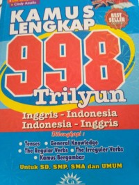 Image of Kamus Lengkap 998 Trilyun