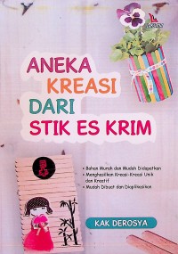 Image of Aneka Kreasi dari Stik Es Krim
