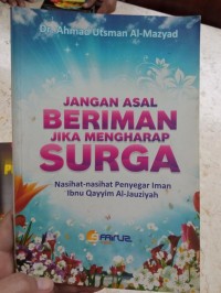 Image of Jangan Asal Beriman Jika Mengharap Surga
