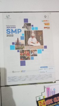 Image of Katalog Buku Jenjang SMP Tahun 2022